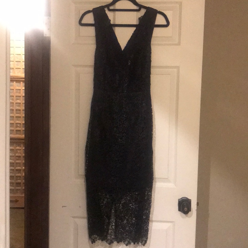 Topshop lace dress